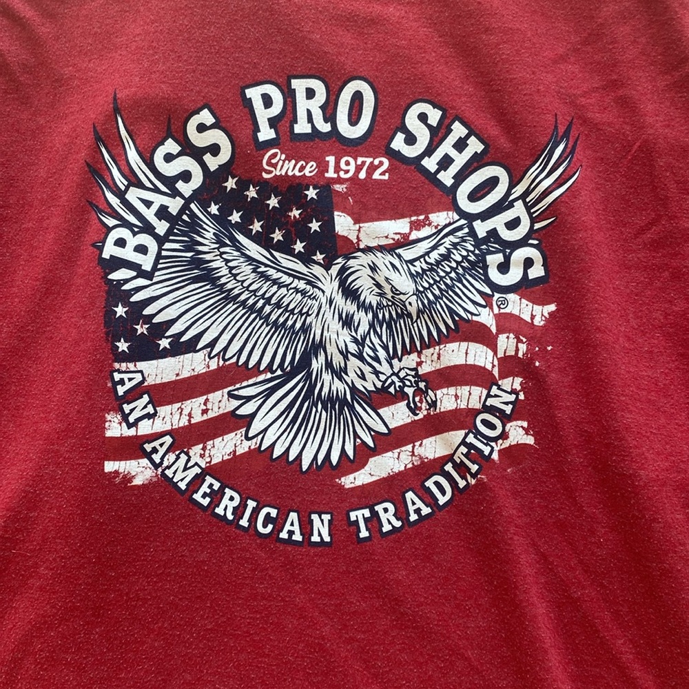 Bass Pro Eagle / American Flag T-Shirt